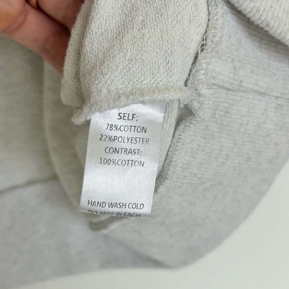 Easel Los Angeles Terry Knit USA Patchwork Sweatshirt - Picture 6 of 7